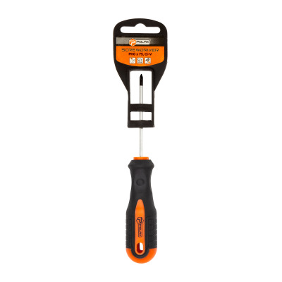Wkrętak Polax Phillips PH0 x 75, Cr-V (51-008)