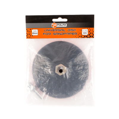 Platforma montażowa Polax do ściernic, średnica 125 mm, wysokość platformy 10 mm (54-044)