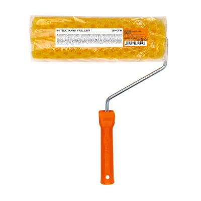 Wałek strukturalny "Kropki" 8x80x250 mm profesjonalny Polax z rączką (21-008)