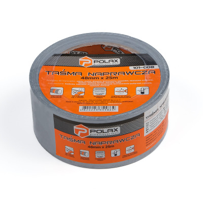 Taśma klejąca wzmocniona Taśma klejąca Polax 50 mm x 25 m (101-008)