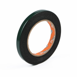 Taśma dwustronna Taśma klejąca Polax Standard na podłożu piankowym 12 mm x 5 m (101-031)