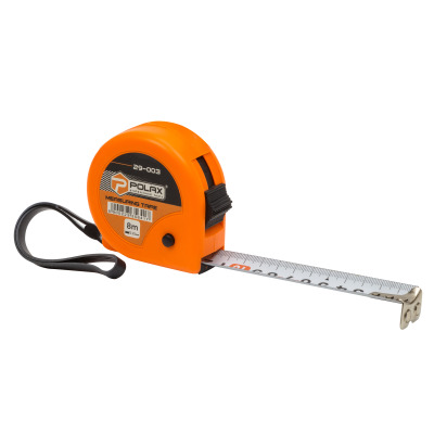 Miarka budowlana Polax 2 obejmy 8*25 mm (29-003)