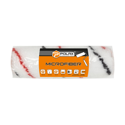 Profesjonalny wałek malarski „Mikrofibra” 6x30x150 mm Polax (02-004)