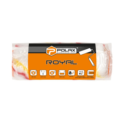 Profesjonalny wałek malarski „Royal” 6x30x100 mm Polax (02-015)