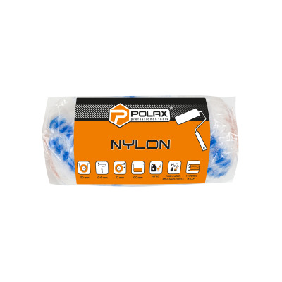 Profesjonalny wałek malarski „Nylon” 6x30x100 mm Polax (02-021)