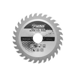 Brzeszczot Polax do drewna z końcówkami węglikowymi 115x22,2/20, 30T (54-136)