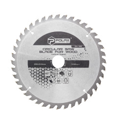 Brzeszczot Polax do drewna z końcówkami węglikowymi 250x32,0/30,0, 40T (54-148)