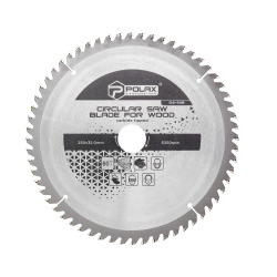 Brzeszczot Polax do drewna z końcówkami węglikowymi 250x32,0/30,0, 60T (54-149)