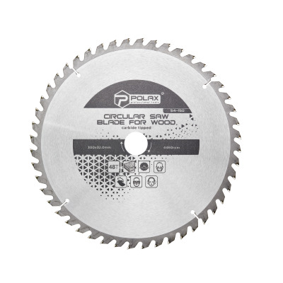 Brzeszczot Polax do drewna z końcówkami węglikowymi 300x32,0/30,0, 48T (54-150)