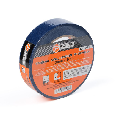 Malarska taśma klejąca Polax Premium 30 mm x 20 m (101-025)