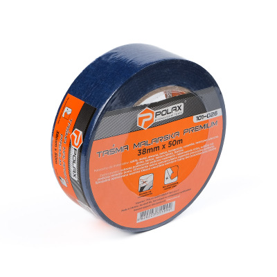 Malarska taśma klejąca Polax Premium 38 mm x 20 m (101-026)