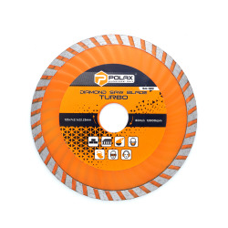 Diamentowa tarcza turbo Polax 125x7x2,6x22,23, 25% (54-128)