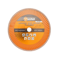 Tarcza diamentowa turbo Polax 230x7x3,2x22,23, 25% (54-130)