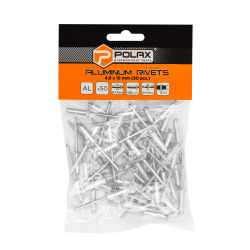 Nity zrywalne aluminiowe 4,8 x 16 mm Polax (37-019)