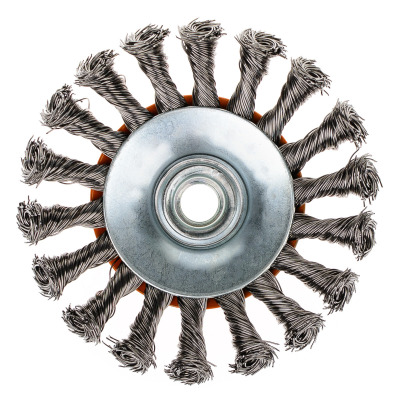 Szczotka stożkowa Polax do metalu 115 mm (54-165)