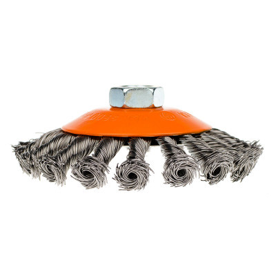 Szczotka stożkowa Polax do metalu 115 mm (54-165)