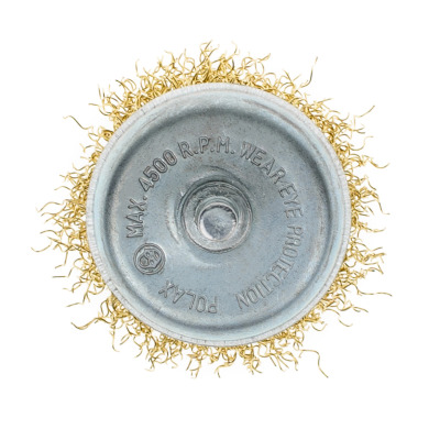 Szczotka metalowa Polax do wiertarki 1/4" 50 mm (54-171)