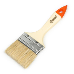 Pędzel płaski Polax 3″ typu „Standard” włosie mieszane, rękojeść z tworzywa sztucznego (04-006)