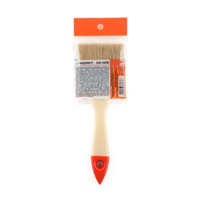 Pędzel płaski Polax 2,5″ typu „Standard” włosie mieszane, rękojeść z tworzywa sztucznego (04-005)