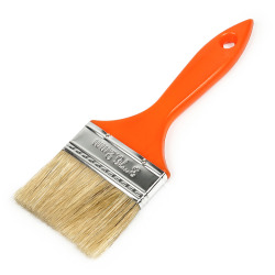 Pędzel fletowy Polax 3", włosie mieszane, rączka plastikowa, typ "Eco" (05-006)