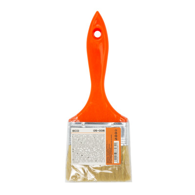 Pędzel fletowy Polax 3", włosie mieszane, rączka plastikowa, typ "Eco" (05-006)