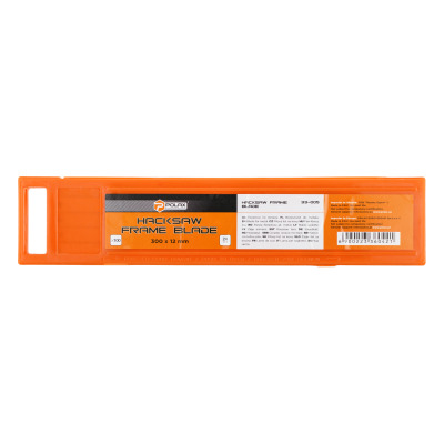 Brzeszczot do metalu Polax 300 x 12 x 0,5 mm, 24TPI, 100 szt. (33-005)