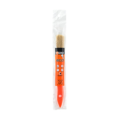 Pędzel fletowy Polax 3/4", włosie mieszane, rączka plastikowa, typ "Eco" (05-001)