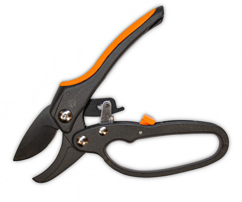 Sekator ogrodowy Polax z mechanizmem zapadkowym (70-023)