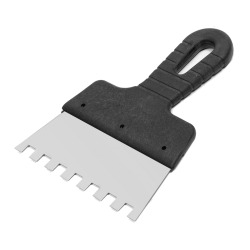 Paca ze stali nierdzewnej Polax do płytek 150 mm, ząb 10 x 10 mm (111-088)