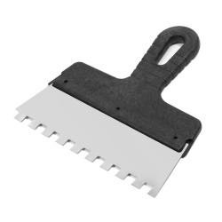 Paca ze stali nierdzewnej Polax do płytek 200 mm, ząb 10 x 10 mm (111-089)