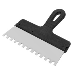 Paca ze stali nierdzewnej Polax do płytek 250 mm, ząb 10 x 10 mm (111-090)