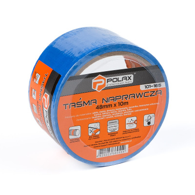Taśma klejąca wzmocniona Polax taśma klejąca niebieska 50 mm x 10 m (101-165)