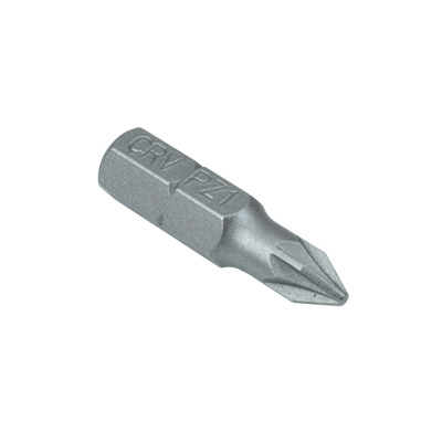 Bit stalowy Polax 25 mm PZ1 1/4", 10 szt. (51-071)