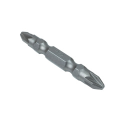 Bit stalowy dwustronny Polax 50 mm PZ2-PZ2 1/4", 10 szt. (51-088)