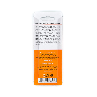 Magnetyczny uchwyt na bity 60 mm, 1/4" (51-091)