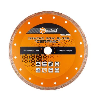 Tarcza diamentowa do cięcia Ceramic Polax 230x1,8x22,23 mm (54-116)