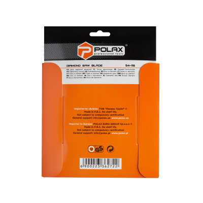 Tarcza diamentowa do cięcia Ceramic Polax 180x1,8x22,23 mm (54-115)