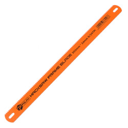 Brzeszczot do metalu i drewna dwustronny Polax 300 x 24 x 0,5 mm, 8/24TPI, 72 szt. (33-006)