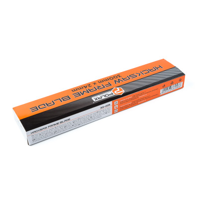 Brzeszczot do metalu i drewna dwustronny Polax 300 x 24 x 0,5 mm, 8/24TPI, 72 szt. (33-006)