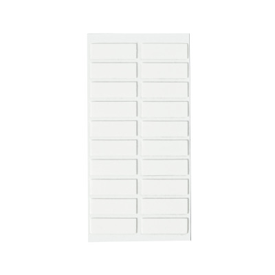 Klips kablowy Ø3-5 mm Polax samoprzylepny 28x10 mm, 20 szt. (37-172)