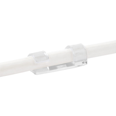 Klips kablowy Ø3-5 mm Polax samoprzylepny 28x10 mm, 20 szt. (37-172)
