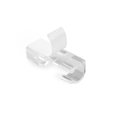 Klips kablowy Ø4-6 mm Polax samoprzylepny 30x11 mm, 20 szt. (37-173)