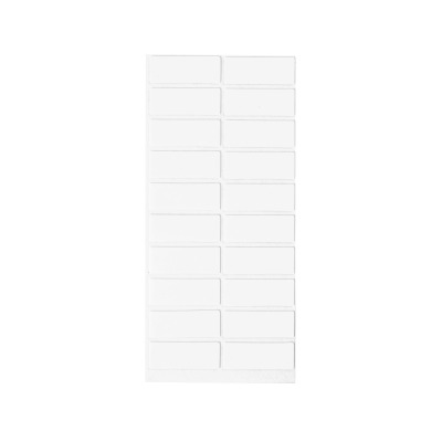 Klips kablowy Ø6-8 mm Polax samoprzylepny 33x13 mm, 20 szt. (37-174)