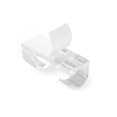 Klips kablowy Ø6-8 mm Polax samoprzylepny 33x13 mm, 20 szt. (37-174)
