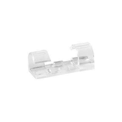 Klips kablowy Ø6-8 mm Polax samoprzylepny 33x13 mm, 20 szt. (37-174)