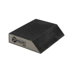 Gąbka ścierna P240 Polax kątowa 110x90x25 mm (54-187)