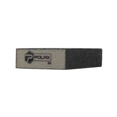 Gąbka ścierna P80 Polax prosta 110x70x25 mm (54-189)