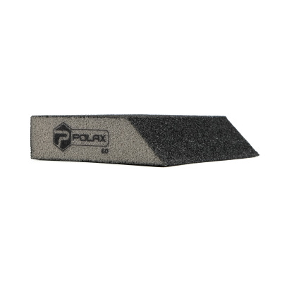 Gąbka ścierna P60 Polax kątowa 110x90x25 mm (54-183)