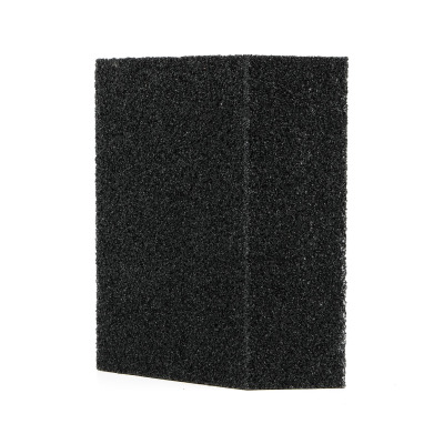 Gąbka ścierna P60 Polax kątowa 110x90x25 mm (54-183)