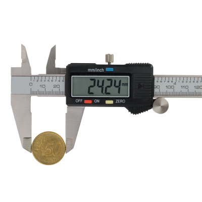 Suwmiarka cyfrowa ze stali nierdzewnej Polax 150 mm/dokładność 0,02 mm (38-066)